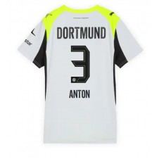 Borussia Dortmund Waldemar Anton #3 Bortedrakt Kvinner 2025-26 Kortermet
